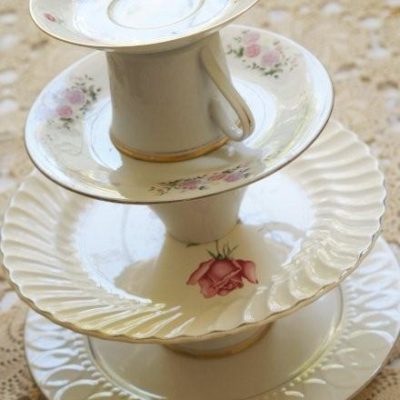 Anthro-Inspired Serving Tower
