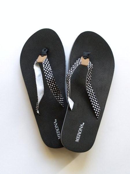 Summer Flower Flip-Flops