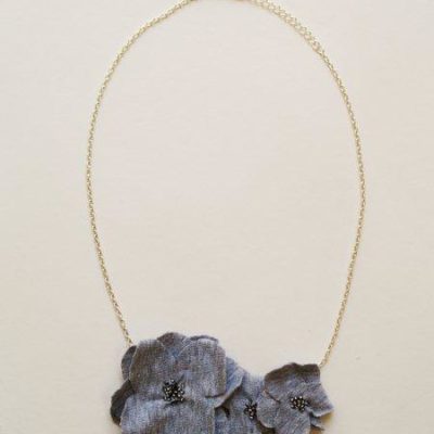 Anthro Potentilla Bib Necklace Knockoff