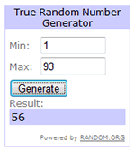 October Follower Giveaway Winner