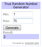 The Toasted Coconut Giveaway Winner!