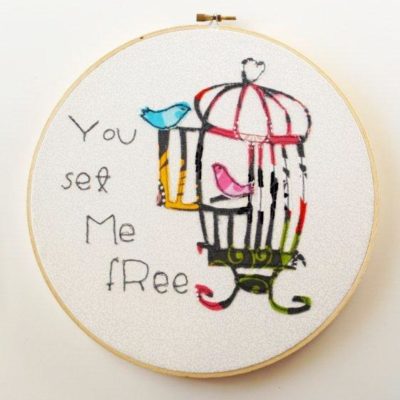 You Set Me Free – Hoop Art