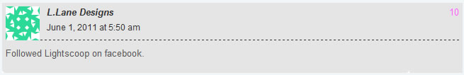 Lightscoop Winner!