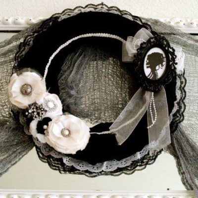 Gothic Halloween Wreath