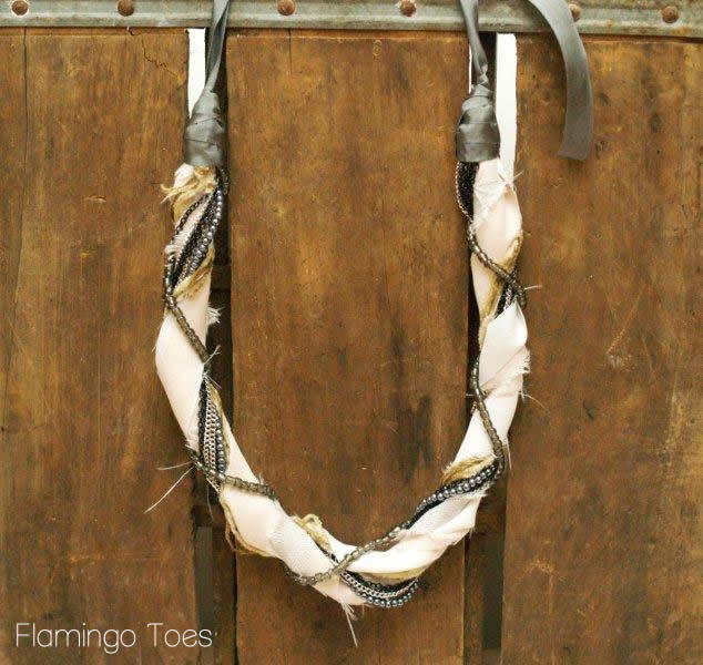 Twisted Beaded Necklace Knockoff
