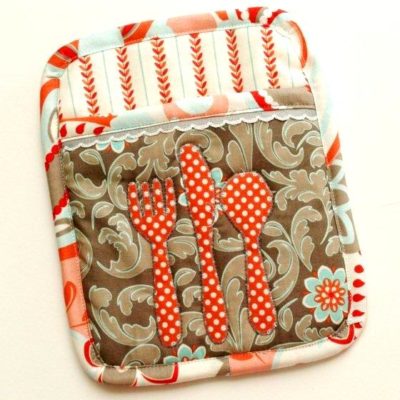 “Let’s Eat” Potholder
