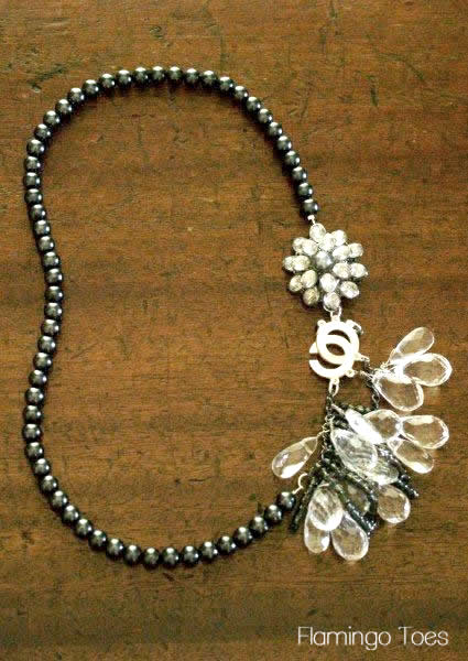 Anthro Electrolier Necklace Knockoff