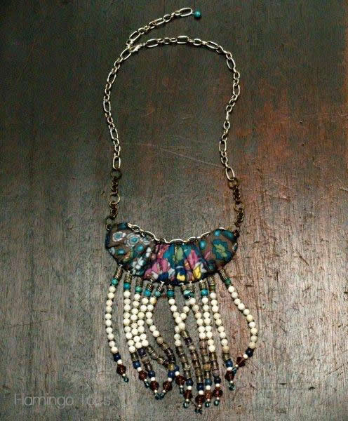 Anthro Luya Bib Necklace Knockoff