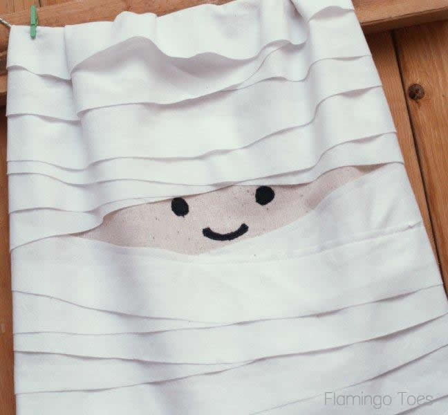 A Little Mummy Dishtowel