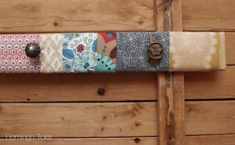 Patchwork Knob Rack