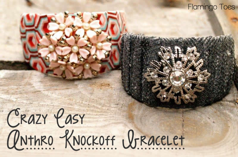 Crazy Easy Anthro Knockoff Bracelet
