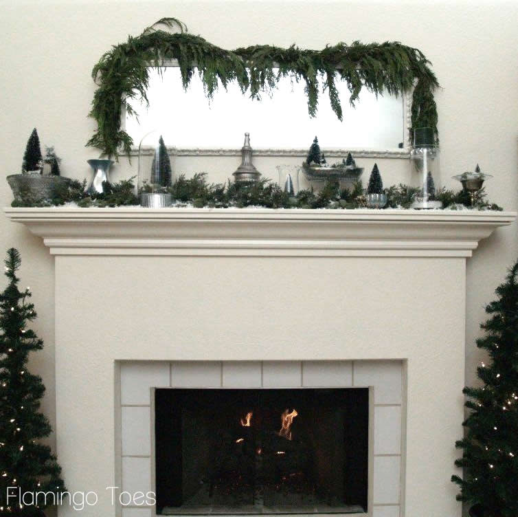 Winter Wonderland Mantel