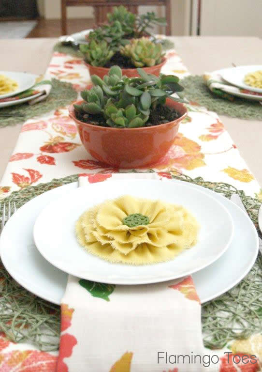 Spring Garden Easter Table Decor