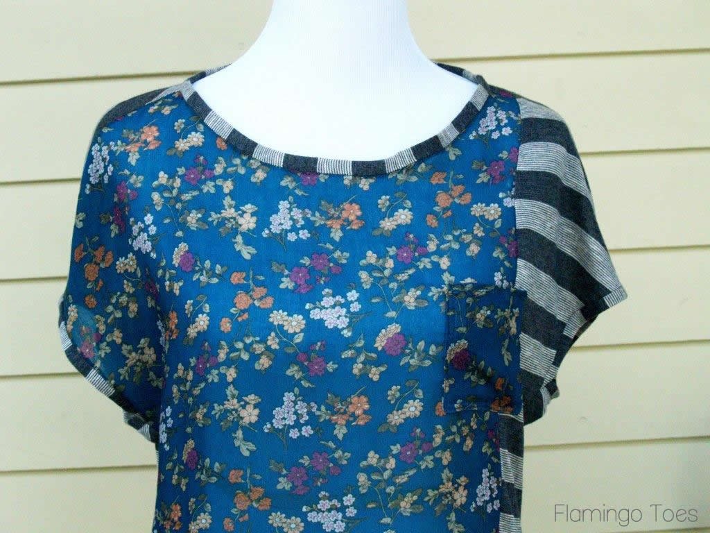 Anthropologie Knock Off Striped Interlude Top