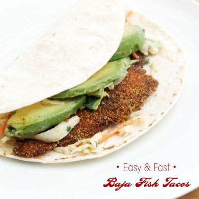Yummy and Fast Baja Fish Tacos