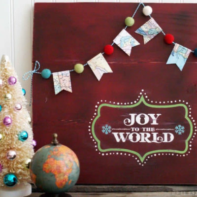Joy To The World Wooden Sign