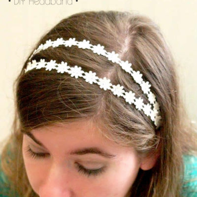 Super Simple Lace DIY Headbands