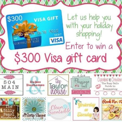 $300 Visa Gift Card Giveaway