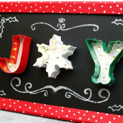 Cookie Cutter Marquee Chalkboard Art