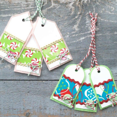DIY Trim & Tape Gift Tags