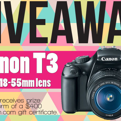 Camera Gift Card Giveaway