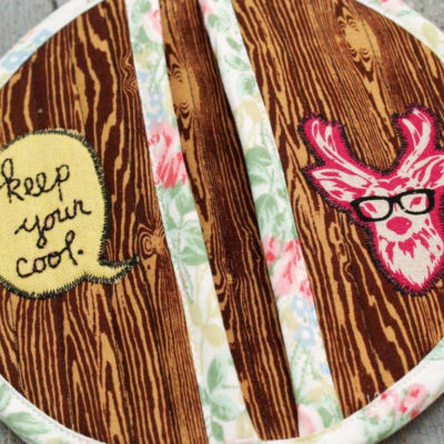 Easy Bias Tape Potholder