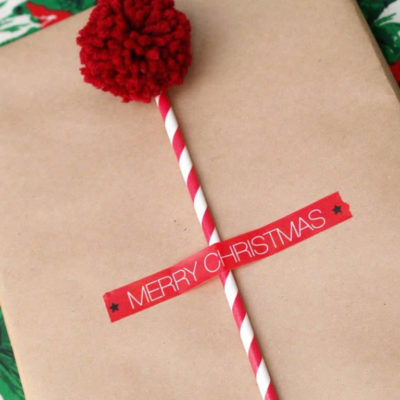Cute Gift Wrapping Ideas with Pom Poms