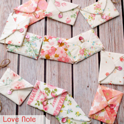 Love Notes for Valentine’s Day Bunting
