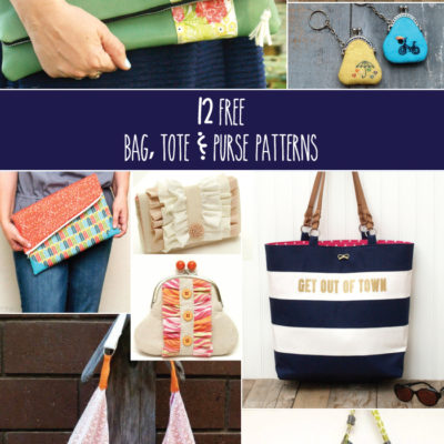 12 Free Bag, Tote & Purse Patterns