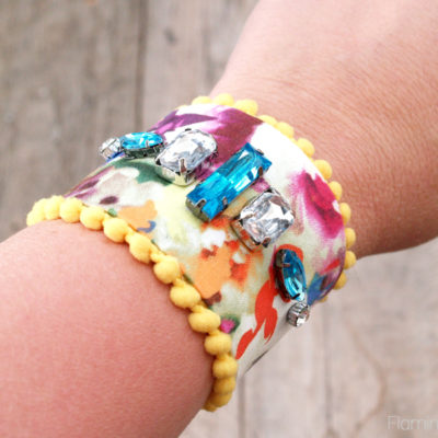 DIY Summer Garden Bracelet