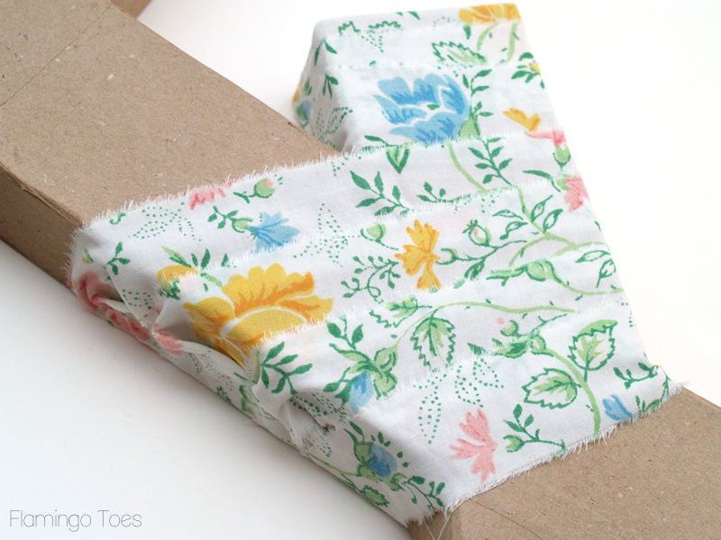 Vintage Fabric Wrapped Ampersand