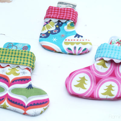 Christmas Gift Card Mini Stockings