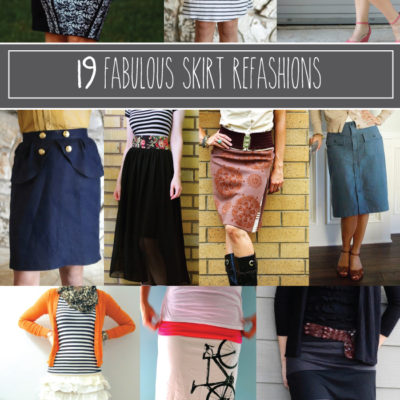 19 Fabulous Skirt Refashion Projects