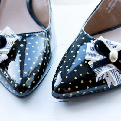 Measure Twice, Cut Once DIY Heels Refashion