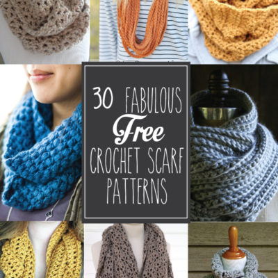 30+ Fabulous and Free Crochet Scarf Patterns