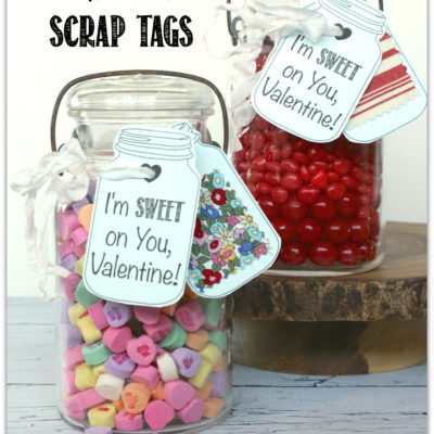 Mason Jar Valentine Tags