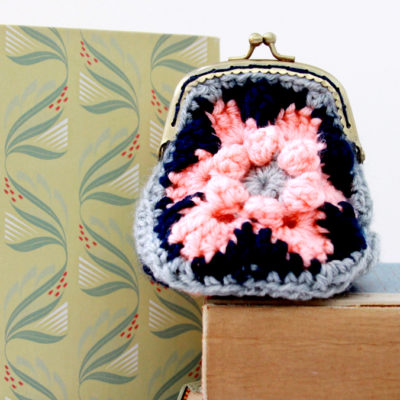Crochet Hexagon Coin Purse