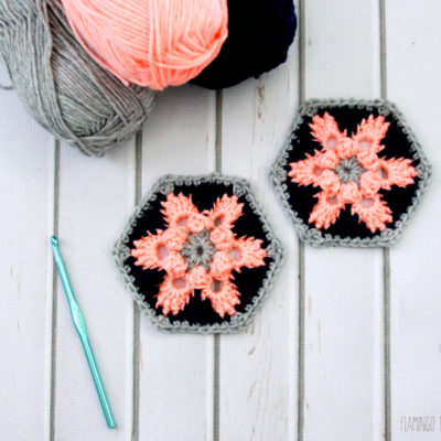 Star Lily Crochet Hexagon Pattern