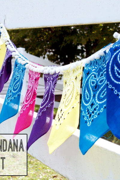 Pom Pom Bandana Bunting