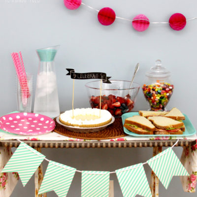 Simple and Easy End of Summer Party