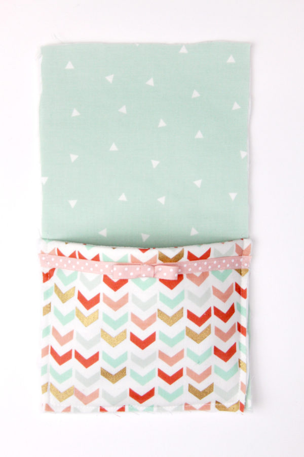 Easy DIY Phone Charger Holder featured by top US sewing blog, Flamingo Toes