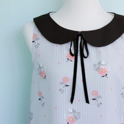 Sew Our Stash – Sweet Retro Kitten Top