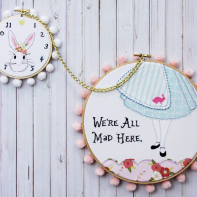Wonderland Embroidery Hoop Set