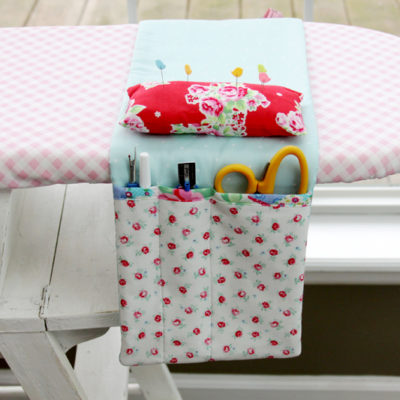 Easy DIY Ironing Board Organizer