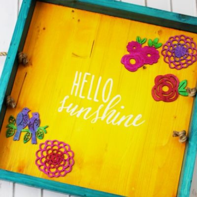 Colorful Summer Serving Tray