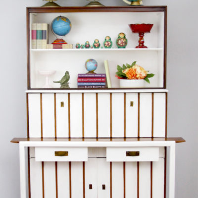 Mid-Century Hutch Refinish
