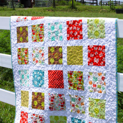 Acorn Valley Flannel Quilt