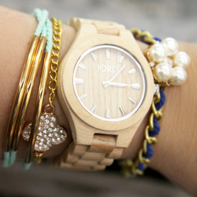 DIY Summer Layered Bracelets and Gorgeous Watch