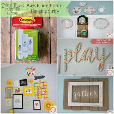 Must Have Craft Tips – Picture Hanging Strips