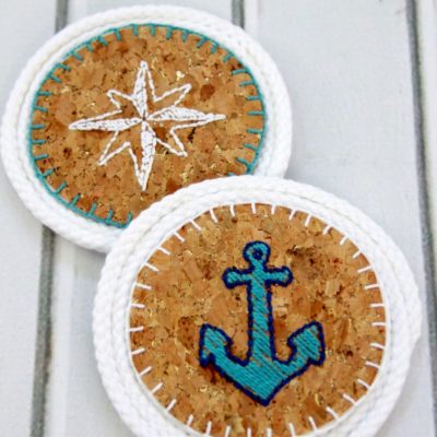 New DMC Cork and Mesh Fabrics